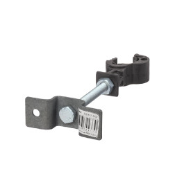 Держатель для горизонтальных и вертикальных поверхностей с фиксатором для прута Ø8-10 мм и шпилькой 100 мм TDM SQ2402-3232