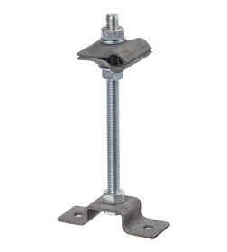 Держатель для горизонтальных и вертикальных поверхностей для прута Ø6-10 мм (высота со шпилькой 100 мм) TDM SQ2402-3212