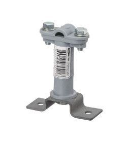 Держатель для горизонтальных и вертикальных поверхностей, 2-х болтовой, для прута Ø6-10 мм (высота 75 мм) TDM SQ2402-3263