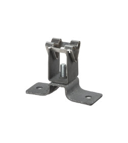 Держатель для горизонтальных и вертикальных поверхностей, фиксатор для прута Ø8 мм (высота 45 мм) TDM SQ2402-3221