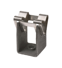 Держатель для горизонтальных и вертикальных поверхностей, фиксатор для прута Ø8 мм (высота 35 мм) TDM SQ2402-3220