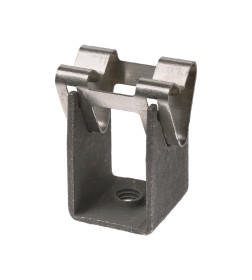 Держатель для горизонтальных и вертикальных поверхностей, фиксатор для прута Ø8 мм (высота 35 мм) TDM SQ2402-3220