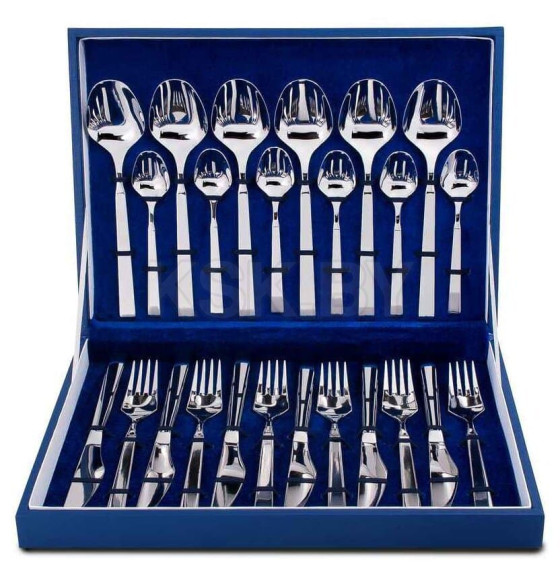 Набор столовых приборов Нытва (24пр.) "Астра" (М20) (подар. кор.) (66979) 