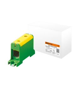 Клемма вводная силовая КВС 16-95 мм2 желтая/зеленая TDM SQ0833-0006