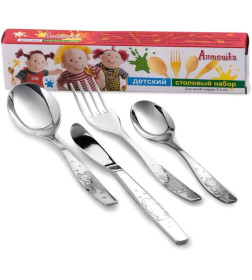 Набор столовых приборов Нытва (4пр.) "Антошка" (М4)