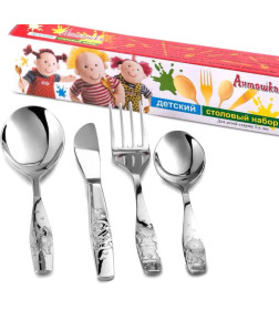 Набор столовых приборов Нытва (4пр.) "Антошка" (М4)
