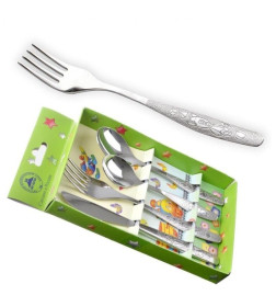 Набор столовых приборов Нытва (4пр.) "Непоседа" (М37)
