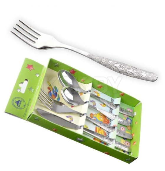 Набор столовых приборов Нытва (4пр.) "Непоседа" (М37) (32288) 