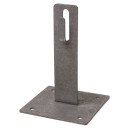 Держатель для плоской кровли 100х100х100 мм для прута Ø6-10 мм (стальной крюк) TDM SQ2402-3193 (SQ2402-3193) 