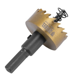 Коронка по металлу 32 мм HSS нитридтитановое покрытие Denzel 724109