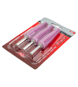 Шарошка абразивная, конус удлиненный, 19x60 мм, хвостовик 6 мм, F46 (3 шт.) Matrix 76001