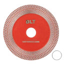 Диск алмазный 125х22,23 мм для резки и заусовки плитки под 45°, DLT №1 0939 (0939) 