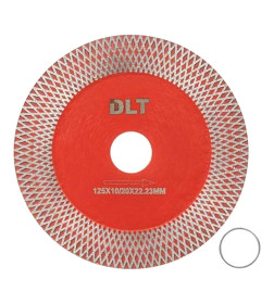 Диск алмазный 125х22,23 мм для резки и заусовки плитки под 45°, DLT №1 0939