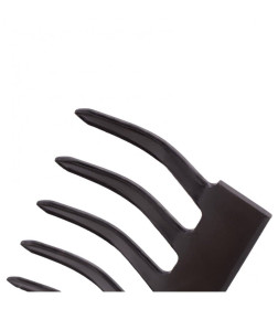 Грабли стальные 1300 мм, 14 прямых зубьев, деревянный черенок Сибртех 61742