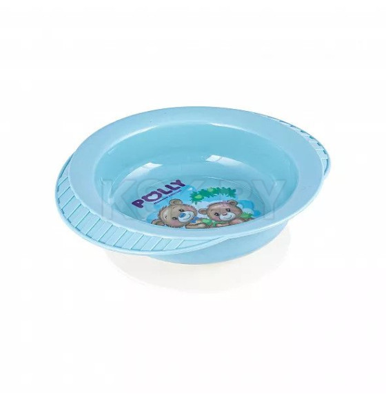 Тарелка детская на присосе "POLLI" Полимербыт 434222000 (434222000) 