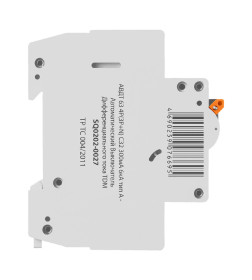 Автоматический выключатель дифференциального тока 63 4P(3Р+N) C32 300мА 6кА тип А TDM SQ0202-0027