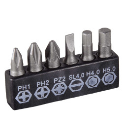 Отвертка со сменными битами (7 предметов) Вихрь 73/6/2/16