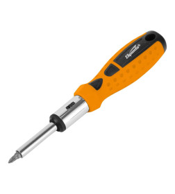 Отвертка реверсивная с набором бит (10 предметов) Sparta 115455