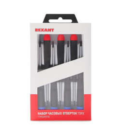 Набор часовых отверток TORX HT-5214/HY-5214 REXANT 12-6041