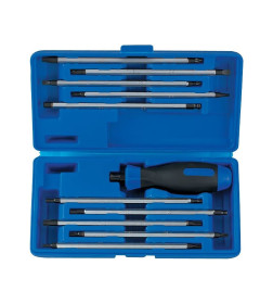 Отвертка с набором бит (11 предметов) KING TONY 32518MR01