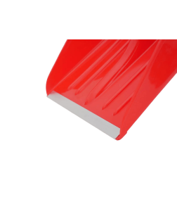 Лопата снеговая пластиковая ASL "Strong (Winter)" 365x450 мм цветная с алюминиевой планкой без черенка Агростройлидер СНЕГ-01.42