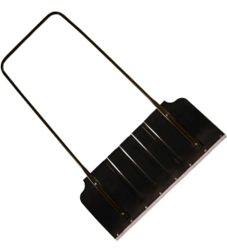 Движок стальной формованный малый 750x330 мм с металлической планкой Агростройлидер СНЕГ-04.18