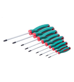 Набор отверток TORX ANTI-SLIP GRIP (9 предметов) JONNESWAY D71T109S
