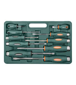 Набор отверток ударных силовых под ключ (10 предметов) JONNESWAY D70PP10S