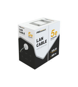 Кабель FTP 4PR 26AWG CAT5e 305 м CCA PROCONNECT 01-0148-3