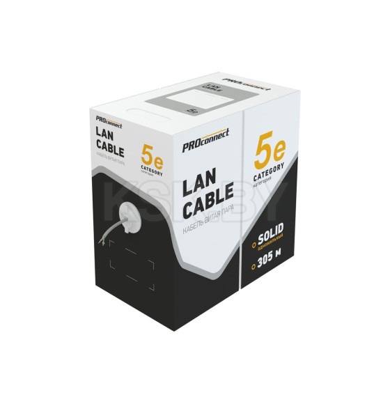 Кабель FTP 4PR 26AWG CAT5e 305 м CCA PROCONNECT 01-0148-3 (01-0148-3) 