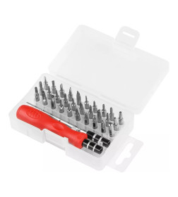 Отвертка с набором бит WORTEX BS 32 1323450