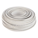 Кабель коаксиальный RG-6U, 75 Ом, CCS/Al/Al, 48%, бухта 100 м, белый PROconnect 01-2205 (01-2205) 