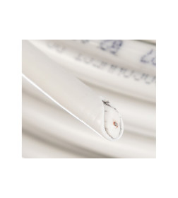Кабель коаксиальный RG-6U, 75 Ом, CCS/Al/Al, 48%, бухта 100 м, белый PROconnect 01-2205