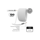 Кабель коаксиальный LIGHT RG-6U, 75 Ом, CCS/Al/Al, 32%, бухта 100 м, белый PROconnect 01-2251 (01-2251) 