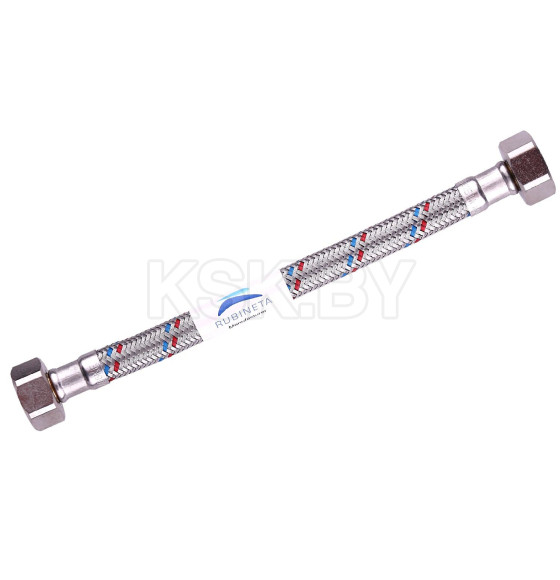 Подводка гибкая для воды 40 см F1/2"-F1/2" в-в Rubineta (610040) 