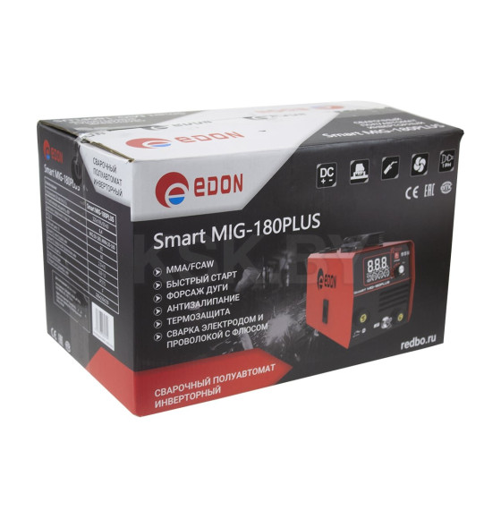 Полуавтомат сварочный EDON SmartMIG-180PLUS