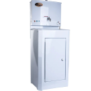 Умывальник дачный ЛЮКС с подогревом, пластиковая мойка (белый) Вихрь 74/4/4 (74/4/4) 