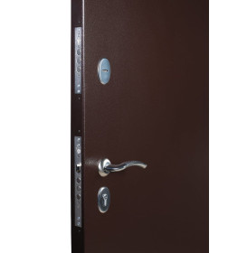 Дверь входная "Марс 3" Дуб беленый (левая)  860х2050 мм