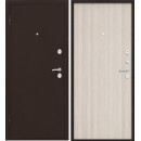Дверь входная "Марс 3" Дуб беленый (левая)  860х2050 мм