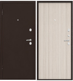 Дверь входная "Марс 3" Дуб беленый (левая)  860х2050 мм