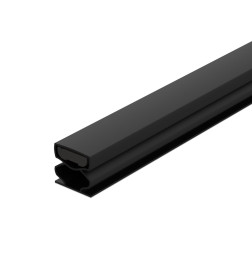 Уплотнитель магнитный самоклеящийся Fuaro ADH/M-14,5x12,5 мм черный 2,1 м