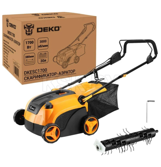 Аэратор-скарификатор электрический DEKO DKESC1700 (081-2004) 