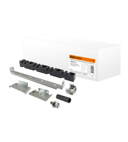 Изолятор шинный плоский универсальный ИШПу 4П (комплект) TDM SQ0807-0101