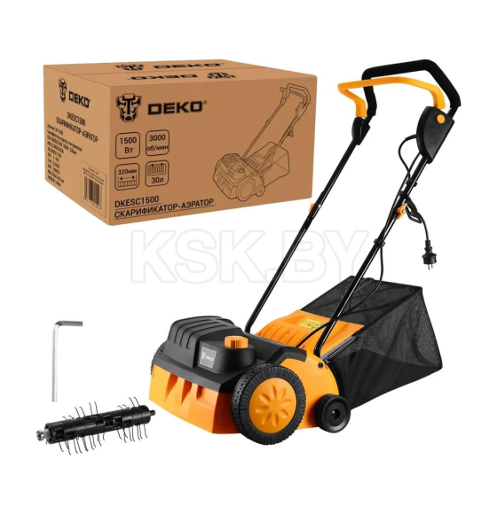 Аэратор-скарификатор электрический DEKO DKESC1500 (081-2003) 
