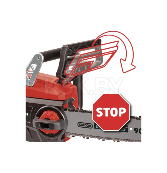 Пила цепная аккумуляторная Einhell GE-LC 18 Li- Solo (4501761) 