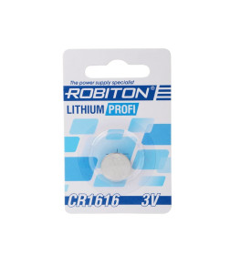 Элемент питания CR1616 ROBITON PROFI R-CR1616-BL1 БЛ13057