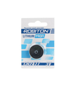 Элемент питания CR2477 ROBITON PROFI R-CR2477-BL1 БЛ17454