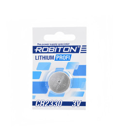 Элемент питания CR2330 ROBITON PROFI R-CR2330-BL1 БЛ14630