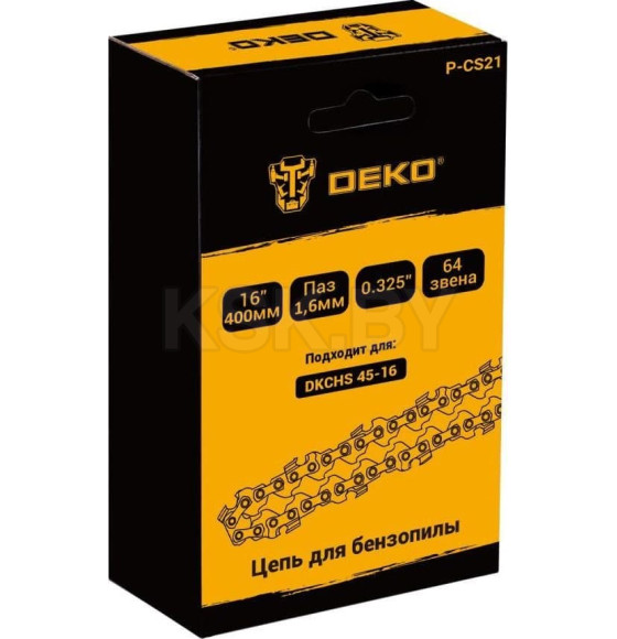 Цепь 40 см 16" 0,325" 1,6 мм 64 зв. DEKO P-CS21 081-1037 (081-1037) 