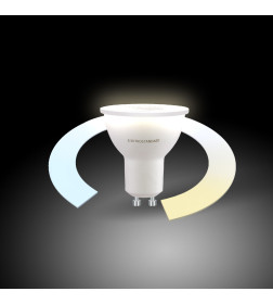 Лампа светодиодная умная GU10 5Вт 3300K-6500K CCT+DIM GU10 BLGU1016 ES 